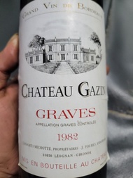 Chateau Gazin Graves 1982 紅酒
