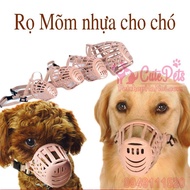 Plastic muzzle for dogs 7 sizes - Cutepets