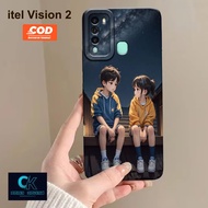 HP Latest iPhone Vision 2 Case - Couple Fashion Case - Rubber Case - Casing Latest iPhone Vision 2hp