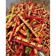 SEBLAK CONCRETE CRACKERS / SPICY JA'AT ORANGE LEAF CRACKERS CONTENTS 1KG LB8U