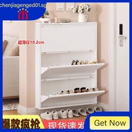 [48H Shipping] cm Entryway Cabinet Flip Shoe Cabinet Storage Shoe Cabinet Home Integrated Wall-Mount
