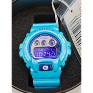 Casio G-Shock DW6900CB-2DR Crazy Colors Blue Full Set Collectible