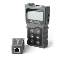 Multi-functional LCD Network Cable Tester PoE Checker Inline PoE Voltage and Current Tester with Cab