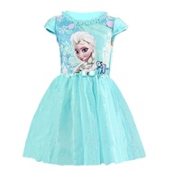 Kids Dress Princess Elsa Frozen Dress Event Party