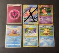 日版 PTCG Pokemon 中古收藏卡 傻鴨&呆呆獸 Tagteam GX 舊版呆呆獸 舊版高超鴨 傻鴨 呆呆獸 妖精系特別版能量