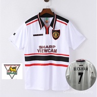1998-1999 Manchester United away jersey.#BECKHAM S-2XL
