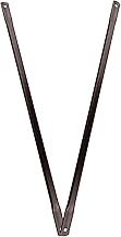 Garden Swing Replacement Bars (2PCS), Bronze Metal Elliptical/Rectangular Rods for Hanging Swing Sea