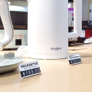 Double Metal Price Tag Product Price Tag Display Card Jewelry Glasses Number Pellet Price Tag JJ32