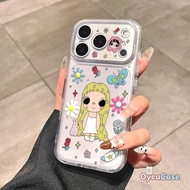 Floral Clear Phone Case For Nothing Phone 4A 3A Pro 3 2A 2 1 Meizu 22 21 Note 21 20 Pro Note 16 Pro 