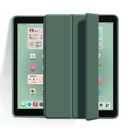 zoyu | Ốp lưng bảo vệ iPad Pro 2022 Mini 6 Air 5 Ultra Thin Full Cover Pen Holder 3 Fold Light Weigh