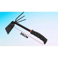 2-headed hoe and rake garden tool. 2-headed hoe and rake garden tool