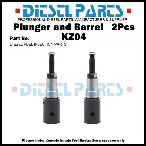 2Pcs/Lot Injection Pump Element Plunger KZ04 140171-0420 for Bobcat Kubota V2607