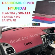 Hyundai Car dashboard cover high quality Suede Color model Elantra Starex Sonata Santa FE I40 Access