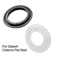 <NEW> 2 Pieces Cistern Replacement Parts For Geberit Cisterns Flat Seal Flush Valve