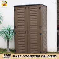 Arke Kindergarten Outdoor Storage Cabinet Waterproof Storage Rack Sun Protection Storage Box Balcony