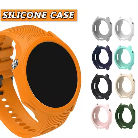 Silicone Cases Cover for OPPO WATCH X/Oneplus Watch 2 Soft Protector Shell Smartwatch Hollow Shockpr