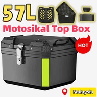 Top Box Motorcycle ABS 57L Waterproof Box Premium Motorcycle Box Accessories Box Motor Motorcycle Ko