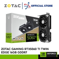 ZOTAC GeForce RTX 5060 Ti TWIN EDGE 16GB GDDR7 GRAPHICS CARD BLACK WHITE ( ZT-B50620E-10M/ZT-B50620H