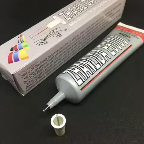 E6000 Glue DIY Crystal Rhinestones Craft Tool Needles Epoxy Adhesive Strong Hotfix for Jewelry Tool 