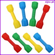 8 Pcs Dumbbell Kids Workout Equipment Children Exercise Fitness Sport Toy 18.00X5.00X5.00CM sijicc