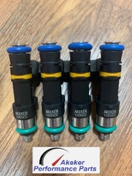 4X Top feed High performance 65mm ev14 1000cc E20 E85 High impedance Flow matched fuel injector หัวฉ