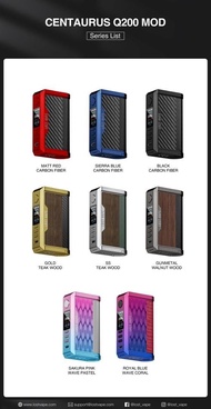 Ready JT CENTAURUS Q200 MOD BY LOSTVAPE