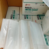 Sterilized 4-layer MED medical mask Box of 50, With inspection certificate