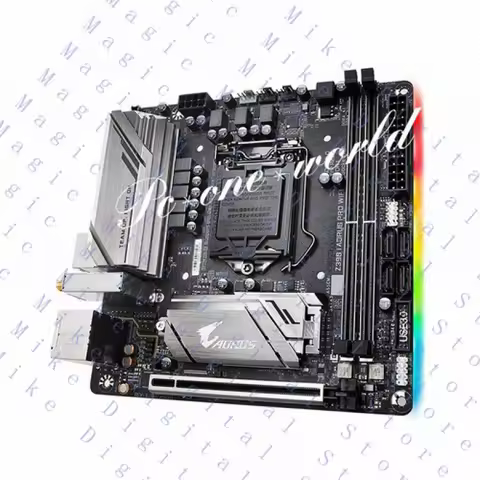 H for Gigabyte Z390 I AORUS PRO WIFI Motherboard LGA 1151 Intel Z390 DDR4 Mini-ITX