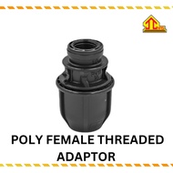 POLY FEMALE THREADED ADAPTOR FTA 20MM 25MM 32MM