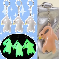 1/2/3Pcs Luminous UV Temperature Color-Changing Roasted Duck Keychain - Cute Resin Duck Key Chain - 