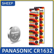 5PCS PANASONIC CR1632 CR 1632 3V Lithium Battery For Watch Calculator Clock