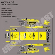 Hot Wheels Decak White toner HKS Genki
