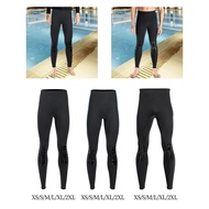 [blesiya21] Wetsuit Pants 1.5mm Neoprene Diving Pants Leggings Trousers Stretch Long Pants