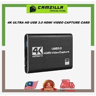 4K Ultra HD Video Capture Card USB 3.0 For Live Streaming & Recording Video
