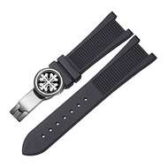 HAODEE for PP Patek Philippe Silicone Watch Belt 5711 5712g Nautilus Watch Strap Special Interface 2