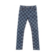 【二手】LOUIS VUITTONDamier 印花牛仔褲 RW192W OUY FHPA08 棉質牛仔布 女款 全新未使用