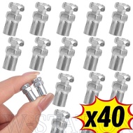 Metal Throttle Cable Clamp - Throttle Cable Stop Bolt Pin - Steel Wire Rope Fixing Buckles - E-Bike 