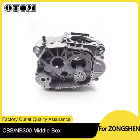 OTOM Motorcycle Left Right Crankcase For ZONGSHEN ZS174MN-3 CBS300 ZS174MN-5 NB300 Water-Cooled 4T M