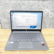 Laptop Second HP 14s-dk1524AU AMD Athlon Silver 3050U Ram 4gb SSD 512gb