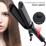 Hair Crimping Iron Corrugation Crimper Hair Iron Portable Hair Crimper with Titanium Heating Plate