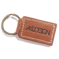 AkuDesign Leather Keychain