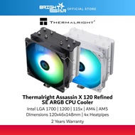 THERMALRIGHT Assassin X 120 Refined ARGB CPU Cooler - LGA1700/1200/115x/AM4/AM5