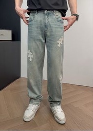 Chrome Hearts 淺藍色牛仔褲