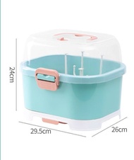 Share:   Favorite (16) [Ready Stock] Baby Milk Bottle Storage Drying Rack Portable Container Anti-Dust Protect Lid Cover