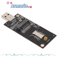 ARMARIO M.2 to USB Adapter, SIM Card Slot Stability Design NGFF to USB 3.0 Adapter, High Speed Plug 