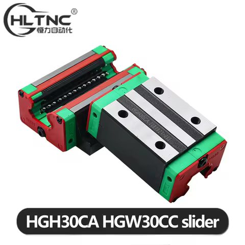 HLTNC HGW30CC HGH30CA Square Flange Slider Bearing Block Carriage Fit HIWIN HGR30 Linear Guide Rail 