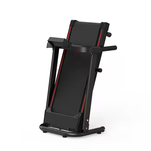 Smart Foldable Steel Electric Treadmill Wireless Heart Rate Monitoring LED Display 2.5HP Motor Manua
