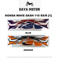 Honda Wave Dash 110RS/R (1) Body Sticker