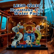 LEGO 42630 Heartlake City Water Park Friends Acrylic Display Box Kotak Pameran Penyimpanan Figur Dus