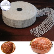 kamembelling 3 Meter Cotton Meat Net Ham Sausage Net Butcher's String Sausage Net Roll VN